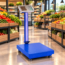 Ваги платформні Rainberg RB-150KG з посиленою сталевою платформою 500×400 мм до 150 кг (К-063)