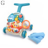 Детская каталка-ходунки 2в1 Limo Toy HB 0008 AB с баскетбольным кольцом, игровым столиком, бизибордом и музыкальным пианино