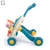 Детская каталка-ходунки 2в1 Limo Toy HB 0008 AB с баскетбольным кольцом, игровым столиком, бизибордом и музыкальным пианино