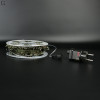 Гірлянда Роса Мішура 100м 2000 LED на зеленому медному дроті з пультом IP44/IP65 вулична