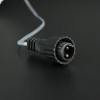 Гірлянда РОСА  Мішура 100м 2000 LED на мідному дроті з пультом IP44/IP65 вулична