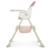 Детский стульчик для кормления M 4136-2 PINK, складной, экокожа, 5-точечные ремни безопасности.