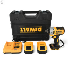 DeWALT гайковерт акумуляторний 36V безщітковий з кейсом, 2×5Ah акумуляторами 