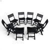 Кемпинговый комплект Travel Table Set – складной стол HDPE 180 см и 8 туристических кресел