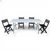 Кемпинговый комплект Travel Table Set – складной стол HDPE 180 см и 4 туристических кресла.