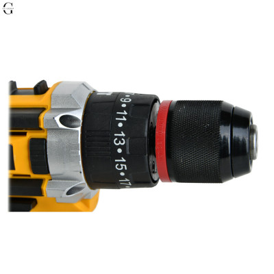 Шуруповерт ударний DeWALT 21V + 2 АКБ 2Ah + Металевий патрон  №3