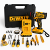 Шуруповерт ударний DeWALT 21V + 2 АКБ 2Ah + Металевий патрон 