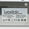 Комбінована плита LumaBella LB-57024 2 газ + 2 електро 220В 2.2кВт настільна з кришкою