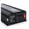 Інвертор напруги UKC NFA-2000D 2000W (чиста синусоїда) 12V → 220V