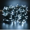 Вулична світлодіодна гірлянда-нить 40 м, 800 LED, зелений дріт, холодне біле світло, IP44