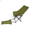 Сложное туристическое кресло-паук Compact Outdoor Chair 100 кг с черным чехлом.