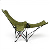 Сложное туристическое кресло-паук Compact Outdoor Chair 100 кг с черным чехлом.