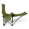 Сложное туристическое кресло-паук Compact Outdoor Chair 100 кг с черным чехлом.