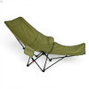 Сложное туристическое кресло-паук Compact Outdoor Chair 100 кг с черным чехлом.