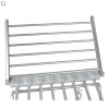 Електросушарка для білизни Heated Airer з крилами, 230 Вт, алюміній.