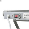 Електросушарка для білизни Heated Airer з крилами, 230 Вт, алюміній.