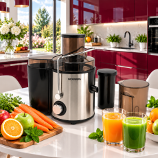Соковыжималка электрическая Crownberg CB-3401 1000 Вт для приготовления свежих соков.