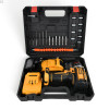 Шуруповерт DeWALT 21V Бесщеточный + 2 АКБ 20Ah + Металлический патрон + Набор инструментов