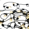 Ретро гирлянда 20 метров уличная светодиодная 40LED с защитой от влаги