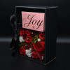 Романтический набор мыльных роз "Red Rose Joy Box" в подарочном боксе