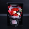 Подарочный набор мыльных цветов Red Rose Box — декоративный букет в коробке.