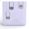 Power bank Повербанк40000 мА·рік з LED-дисплеєм та вбудованими кабелями Швидка зарядка 