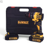 Шуруповерт DeWALT 21V Безщітковий + 2 АКБ 2Ah + Металевий патрон 