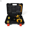 Шуруповерт DeWALT 36V Безщітковий + 2 АКБ 2Ah + Металевий патрон + Набір інструментів 
