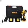 Шуруповерт DeWALT 36V Безщітковий + 2 АКБ 2Ah + Металевий патрон + Набір інструментів 