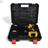 Шуруповерт DeWALT 21V Безщітковий + 2 АКБ 2Ah + Металевий патрон 