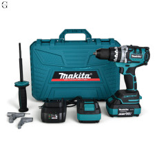 Акумуляторна дриль ударний шуруповерт MAKITA 36v, 150 Нм, 2 АКБ 6Ач, кейс, 16 мм