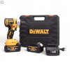 DeWALT гайковерт акумуляторний 24V безщітковий з кейсом, 2×10Ah акумуляторами та набором насадок
