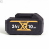 DeWALT гайковерт акумуляторний 24V безщітковий з кейсом, 2×10Ah акумуляторами та набором насадок