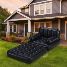 Надувное кресло-кровать Bestway Multi-Max 4-в-1 75114, одноместное, 191×97 см, до 100 кг