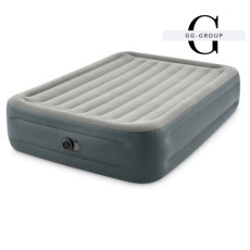 Intex Кровать 64126 NP/ND (2) 152х203/206х46см, встроенный электрический насос 220V, двухспальный