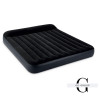 Intex Велюр Кровать 64144(2) с подголовником, размер 183x203x25 см