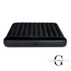 Intex Велюр Кровать 64144(2) с подголовником, размер 183x203x25 см