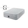 Intex Велюр матрас 64490 ND(1) 152х203х51см, встроенный электронасос, двуспальный