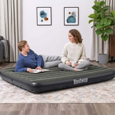 Надувной матрас Bestway Pavillo 6713N 152x203x25 см, двухместный, с флокированным покрытием.