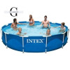 Intex Бассейн каркас 28210 (1) круглый, /6+лет/, в коробке, 366*76см, 6,503 л