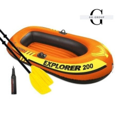 Intex Човен EXPLORER 58331 (3) весла, насос, 185х94х41см