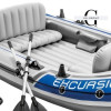 Intex Лодка “EXPLORER 4“ 68324 NP (1) с алюминиевыми веслами