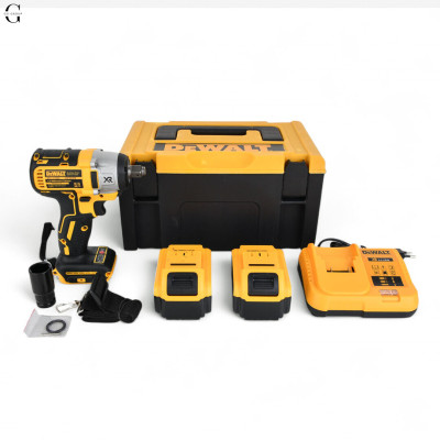 DeWALT гайковерт акумуляторний 36V безщітковий з кейсом, 2×6Ah акумуляторами  №0