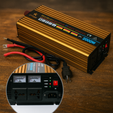 Модифікований інвертор LC-Star Solar 2000Вт, подвійний вихід, стабільне живлення 220В