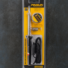Электрический паяльник PINSUN 60W 220V с набором для пайки: припой, канифоль, подставка