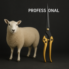 Професійні ножиці FEL LONG - Wool-Shears – гострі, міцні, довговічні! Premium