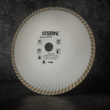 Диск алмазний сегментний TURBO STERN 230×3.10×22.2 для різання бетону, каменю, скла та склопластику