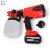 Акумуляторний фарбопульт TIANHU TOOLS 288V з 2 АКБ 3500 мА·г, бак 800 мл, регулювання розпилення