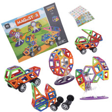 Магнітний конструктор Magical Magnet 86 деталей 
