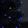 Гирлянда LED 50м 500 LED синяя, с контроллером, каждый 100-й белый диод